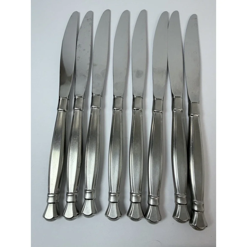 Oneida Act II Cube Dinner Knife Knives 9 1/4